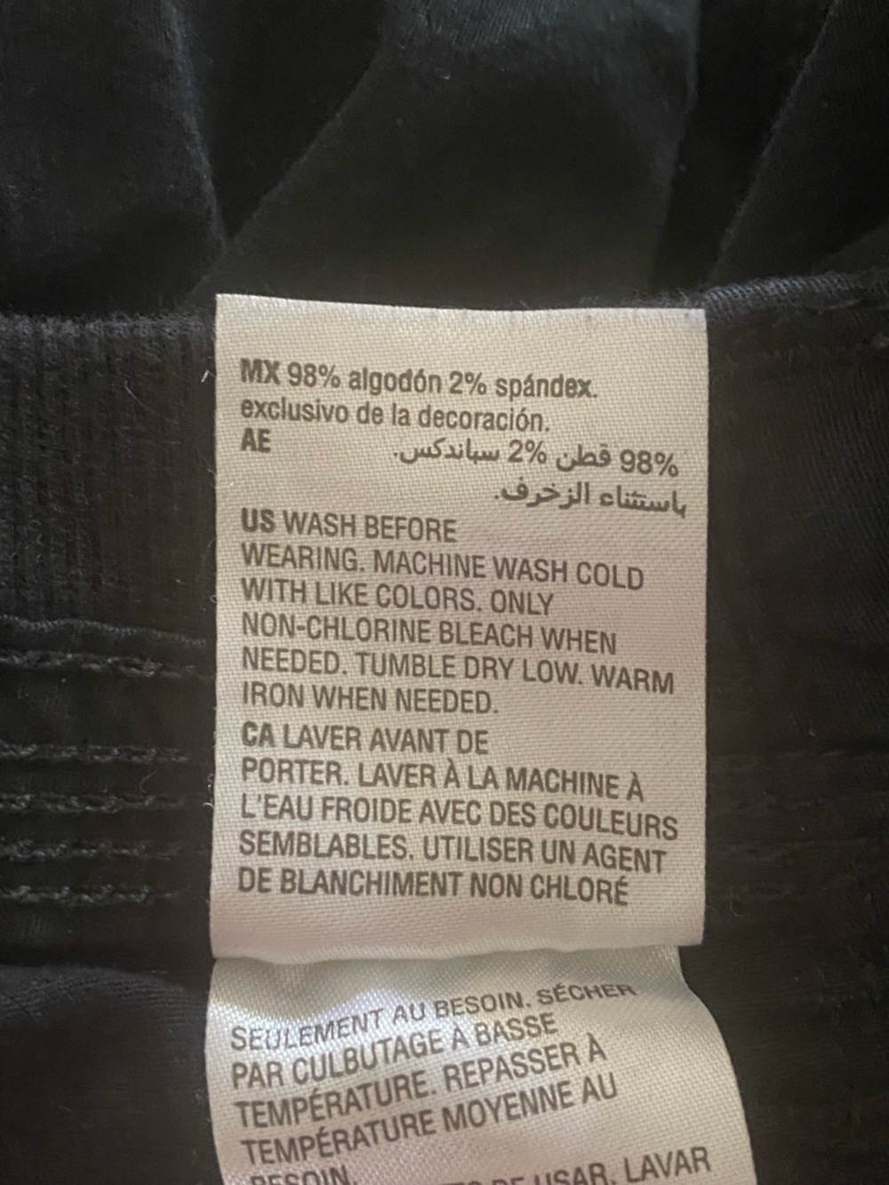 Style & Co 14 Black Cargo Pants - Picture 12 of 12